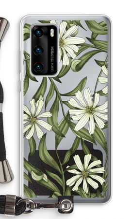 White flower pattern