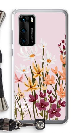 Painted wildflowers