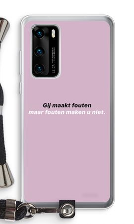 Fouten maken u niet