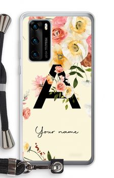 Flirty Flowers Monogram