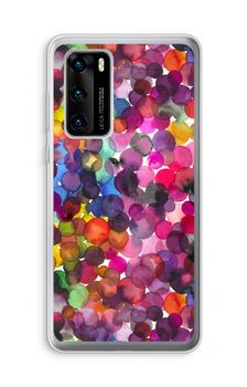 Puntos de acuarela superpuestos