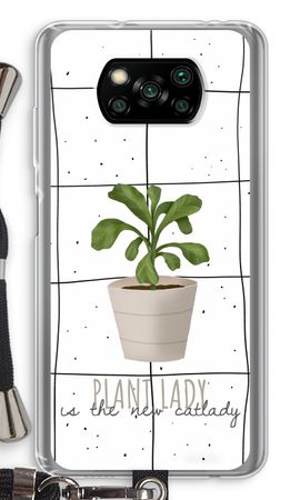 Houseplant on windowpane