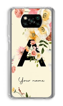 Flirty Flowers Monogram