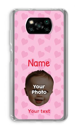 Personalized Face - Hearts N°2