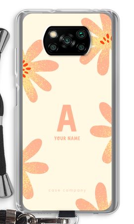 Peach Blossom Monogram