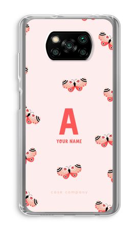 Rosy Butterflies Monogram