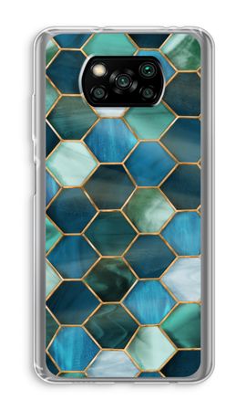 Hexagons in stained glass