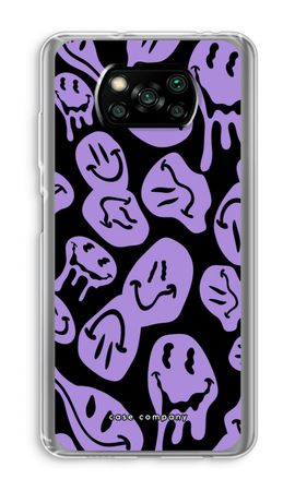 Melting Smiley - Purple