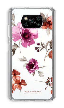 Målade blommor