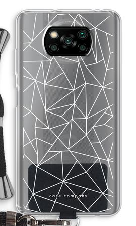 Geometric lines white