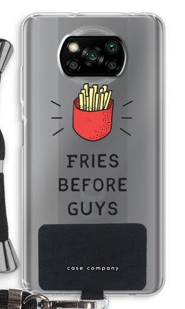 Fries before guys