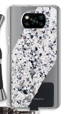 Speckled marble