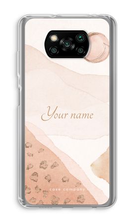 Gold Spots Namecase - Blush