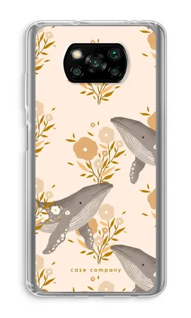 Floral Whales, Xiaomi Poco X3 NFC puha tok