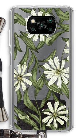 White flower pattern