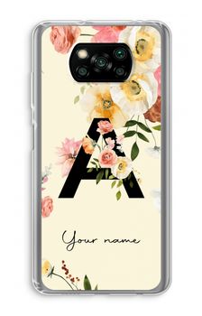 Flirty Flowers Monogram