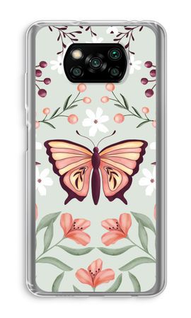 Butterfly in a floral world