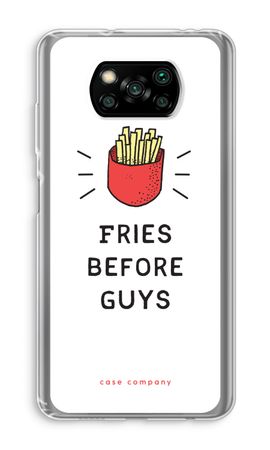 Fries before guys