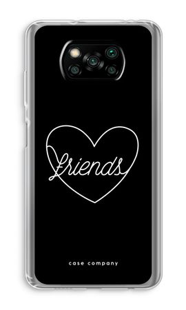 Friends heart black