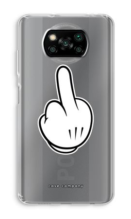 Middle finger black