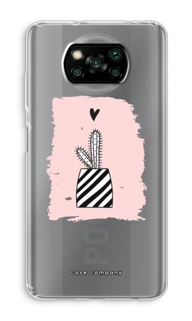 Black and white cactus