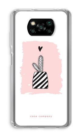 Black and white cactus