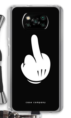 Middle finger black