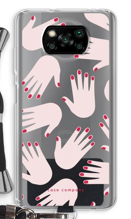 Hands pink