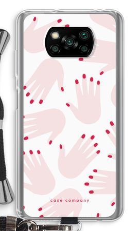 Hands pink