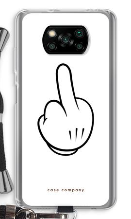 Middle finger white