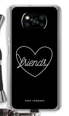 Friends heart black