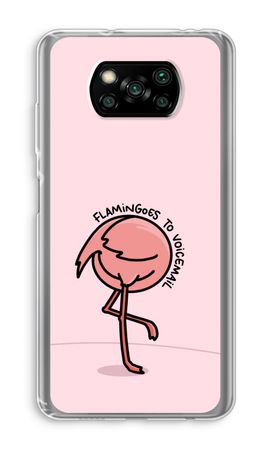 Flamingoes to voicemail