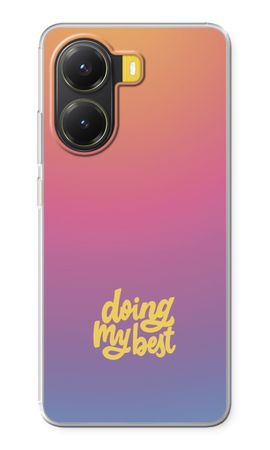 Doing my best