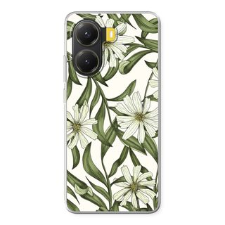 White flower pattern
