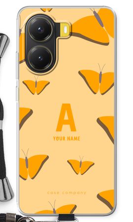 Amber Butterflies Monogram