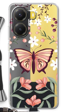 Butterfly in a floral world