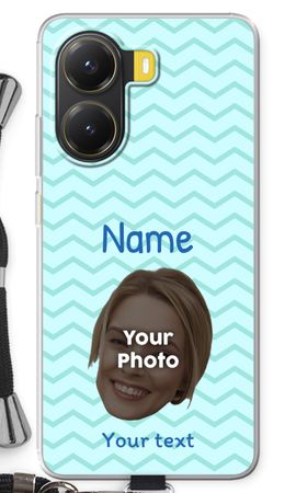 Personalized Face - Stripes Pattern