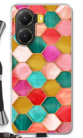 Hexagons in stained glass