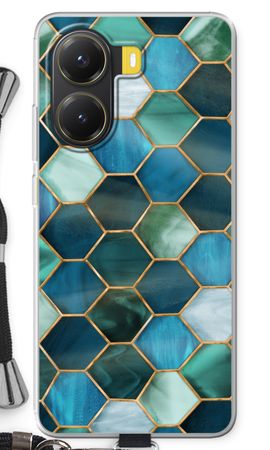 Hexagons in stained glass