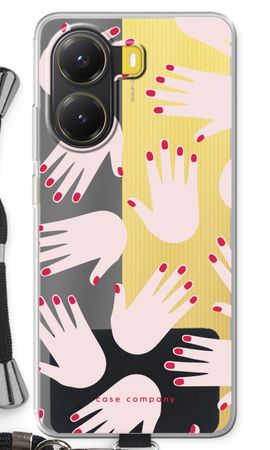 Hands pink