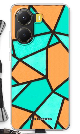 Stained glass - Orange