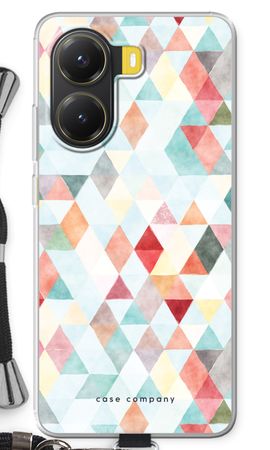 Coloured triangles pastel