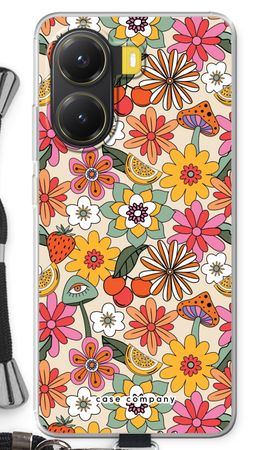 Retro Flowers N°2 - Yellow