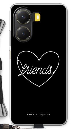 Friends heart black