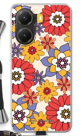 Retro Flowers - Yellow
