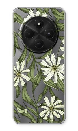 White flower pattern