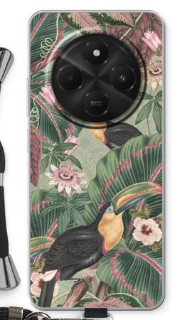 Tropical jungle toucan