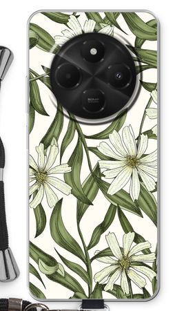 White flower pattern