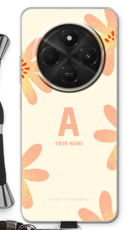 Peach Blossom Monogram