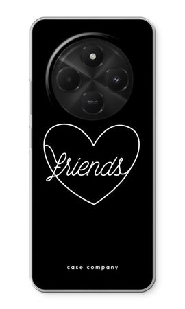 Friends heart black